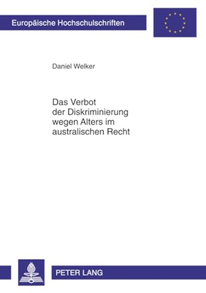 Das Verbot Der Diskriminierung Wegen Alters Im Australischen Recht