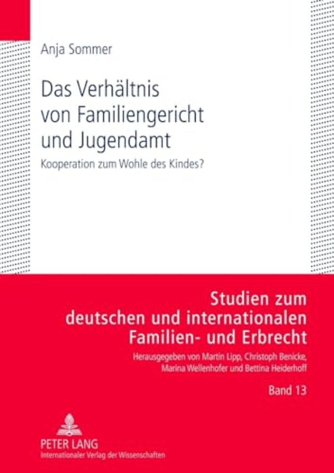 Das Verhaeltnis Von Familiengericht Und Jugendamt