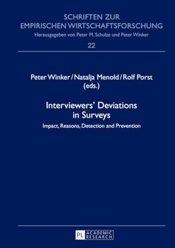 Interviewers’ Deviations in Surveys