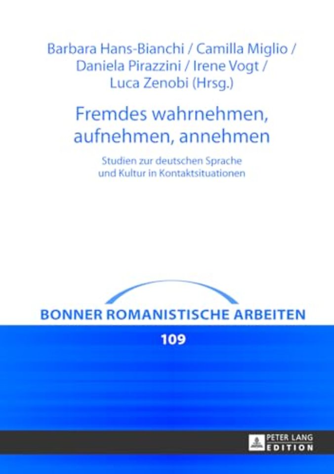 Fremdes wahrnehmen, aufnehmen, annehmen