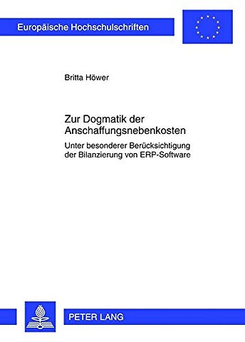 Zur Dogmatik Der Anschaffungsnebenkosten