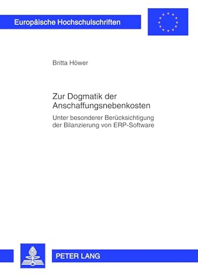 Zur Dogmatik Der Anschaffungsnebenkosten