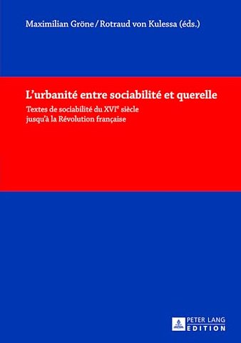 L'urbanite entre sociabilite et querelle