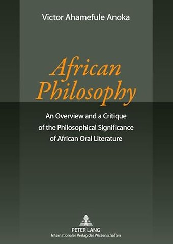 African Philosophy