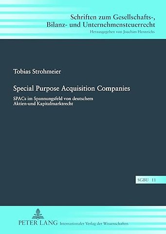 Special Purpose Acquisition Companies