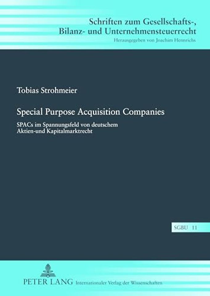 Special Purpose Acquisition Companies