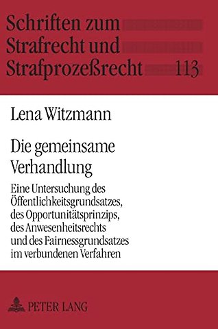 Die gemeinsame Verhandlung