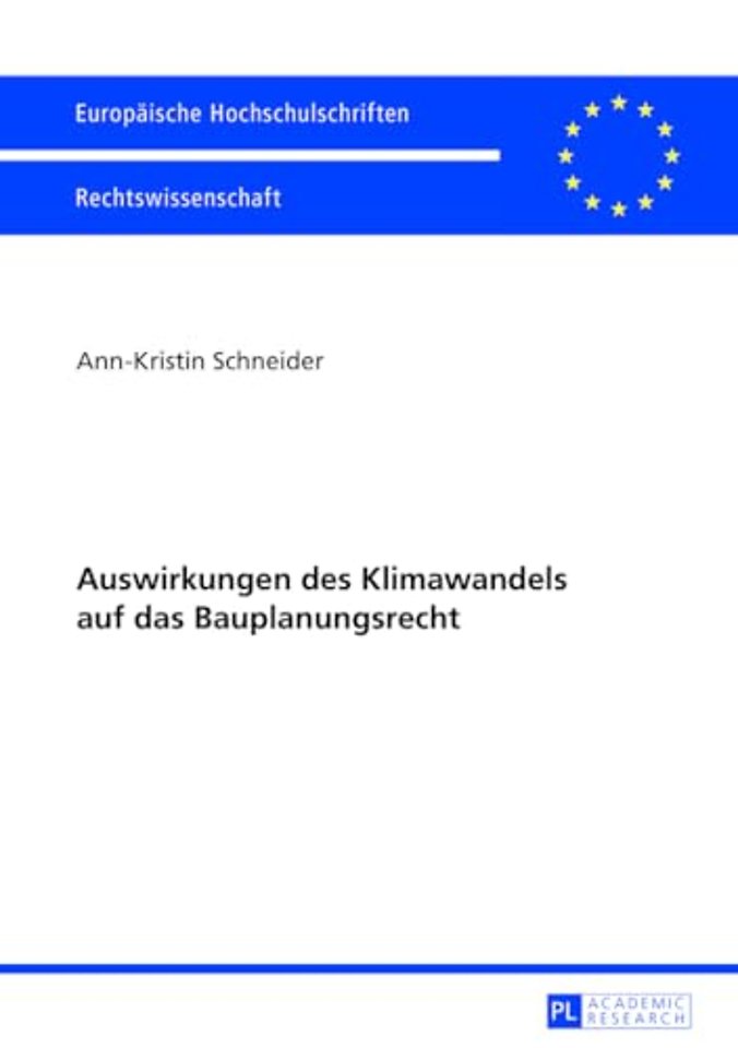 Auswirkungen Des Klimawandels Auf Das Bauplanungsrecht