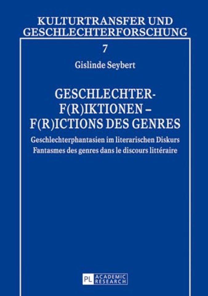 Geschlechter-F(r)iktionen - F(r)ictions des genres