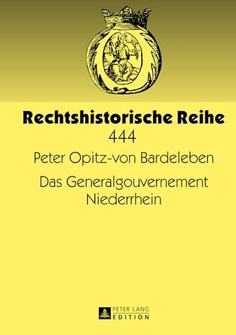 Das Generalgouvernement Niederrhein