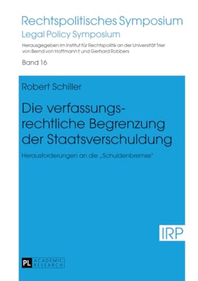 Die Verfassungsrechtliche Begrenzung Der Staatsverschuldung