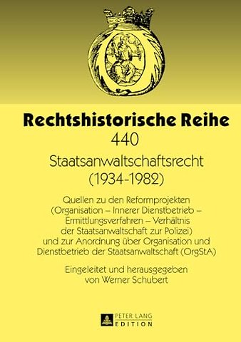 Staatsanwaltschaftsrecht (1934-1982)