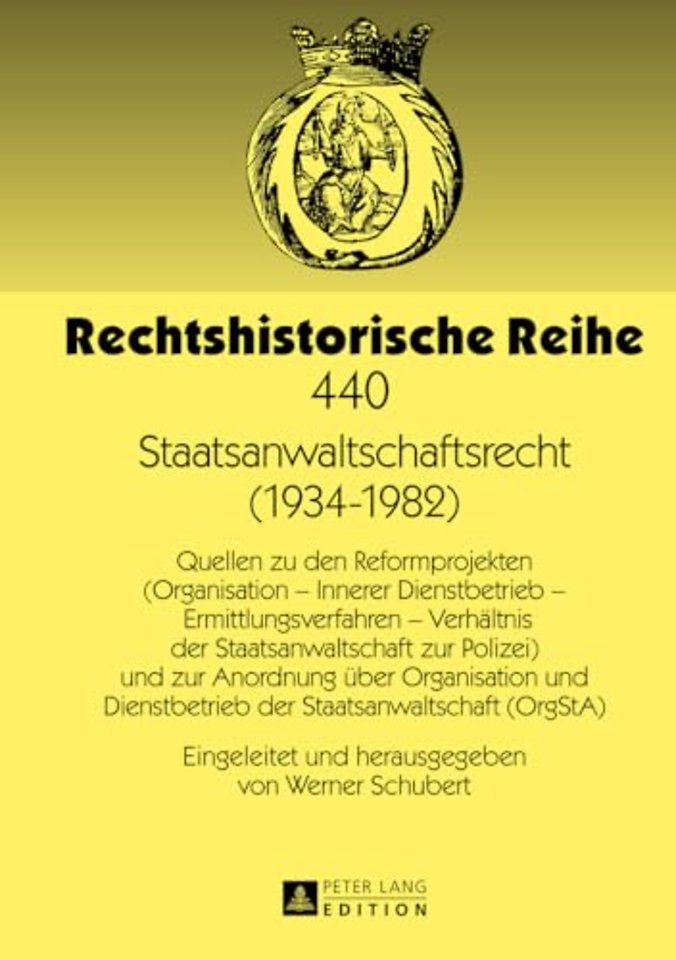 Staatsanwaltschaftsrecht (1934-1982)