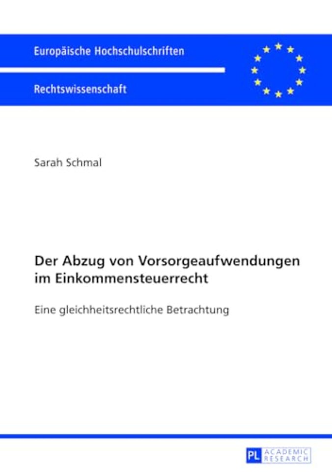 Der Abzug Von Vorsorgeaufwendungen Im Einkommensteuerrecht