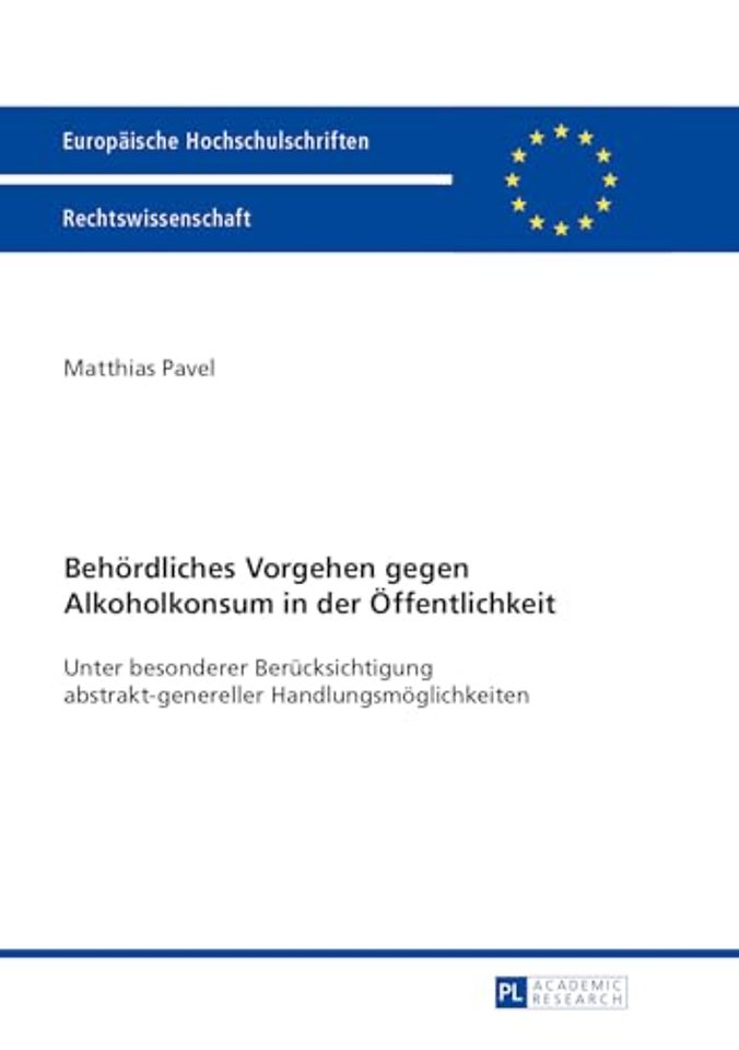Behoerdliches Vorgehen gegen Alkoholkonsum in der Oeffentlichkeit
