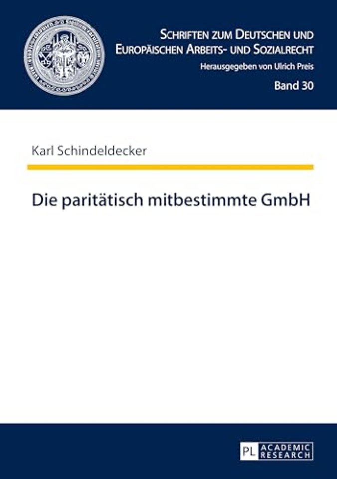 Die Paritaetisch Mitbestimmte Gmbh