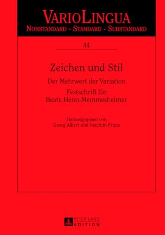 Zeichen und Stil