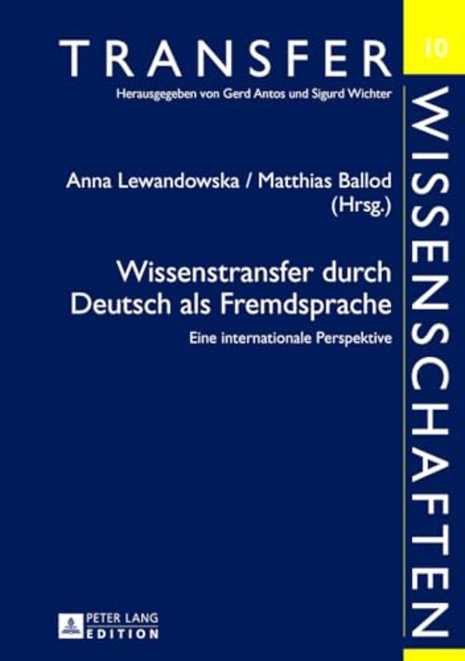 Wissenstransfer durch Deutsch als Fremdsprache