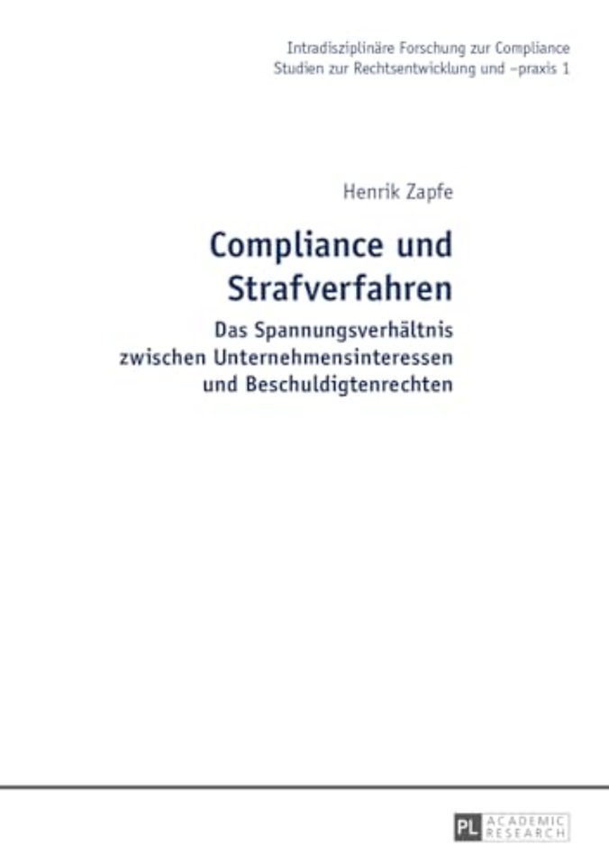 Compliance und Strafverfahren