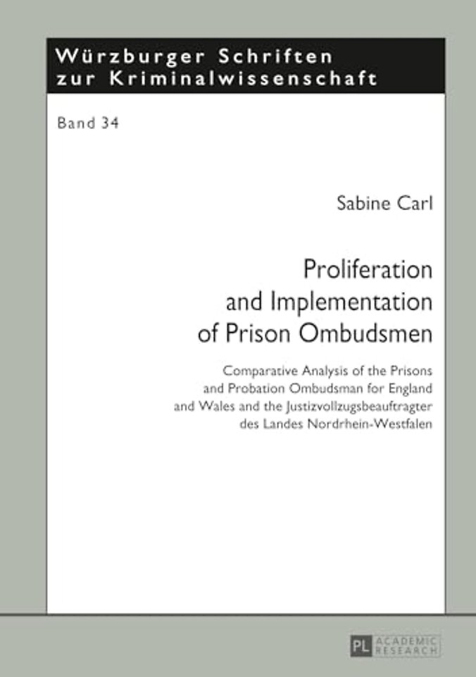 Proliferation and Implementation of Prison Ombudsmen
