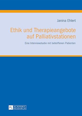 Ethik Und Therapieangebote Auf Palliativstationen