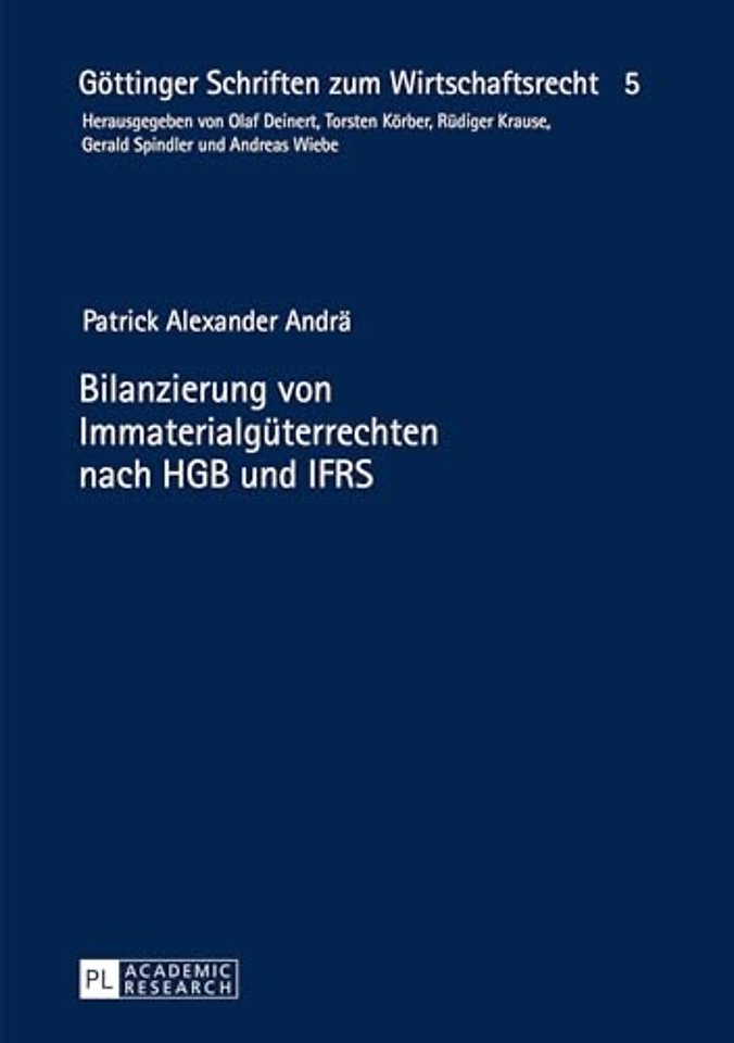 Bilanzierung Von Immaterialgueterrechten Nach Hgb Und Ifrs
