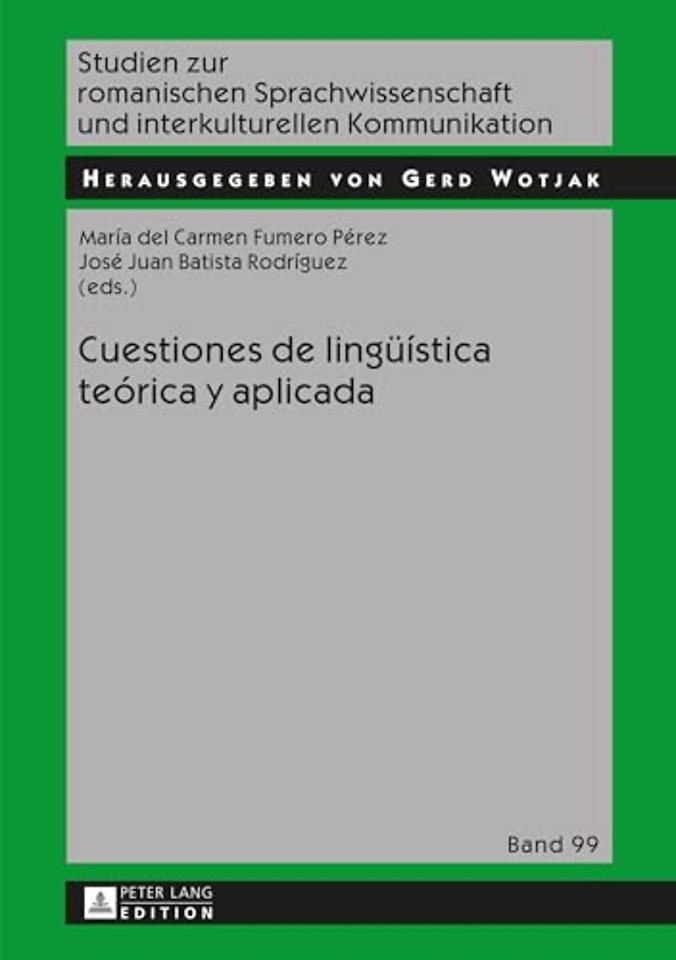 Cuestiones de lingueistica teorica y aplicada