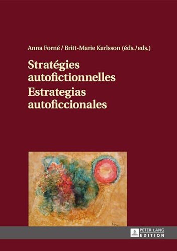 Strategies Autofictionnelles- Estrategias Autoficcionales