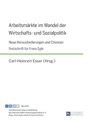 Arbeitsmaerkte Im Wandel Der Wirtschafts- Und Sozialpolitik