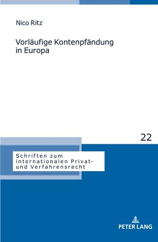 Vorlaeufige Kontenpfaendung in Europa