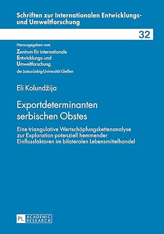 Exportdeterminanten serbischen Obstes