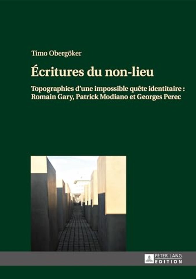 Ecritures Du Non-Lieu