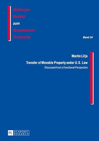 Transfer of Movable Property under U.S. Law