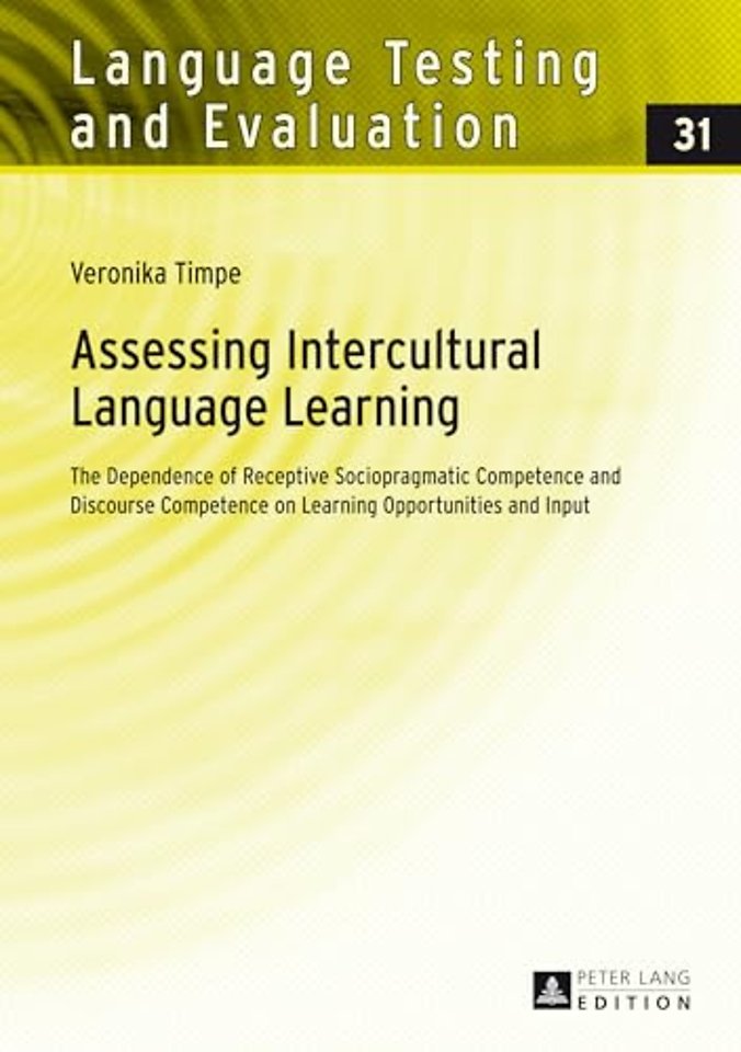 Assessing Intercultural Language Learning