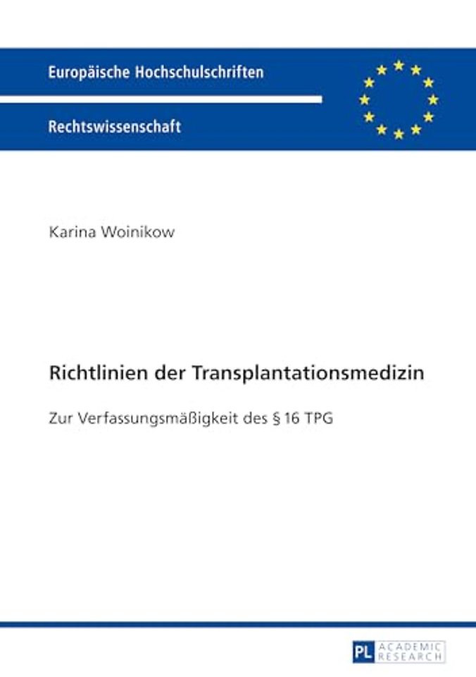 Richtlinien Der Transplantationsmedizin