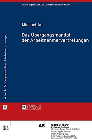 Das Uebergangsmandat der Arbeitnehmervertretungen