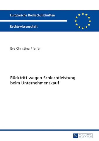 Ruecktritt Wegen Schlechtleistung Beim Unternehmenskauf