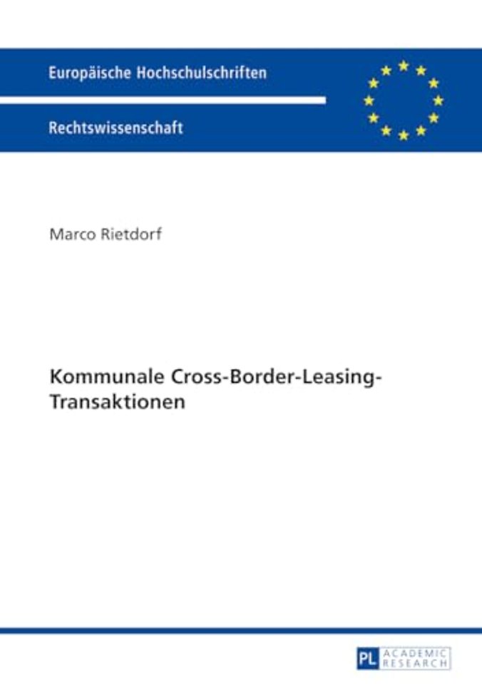 Kommunale Cross-Border-Leasing-Transaktionen