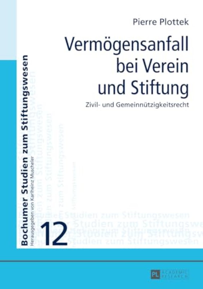 Vermoegensanfall Bei Verein Und Stiftung