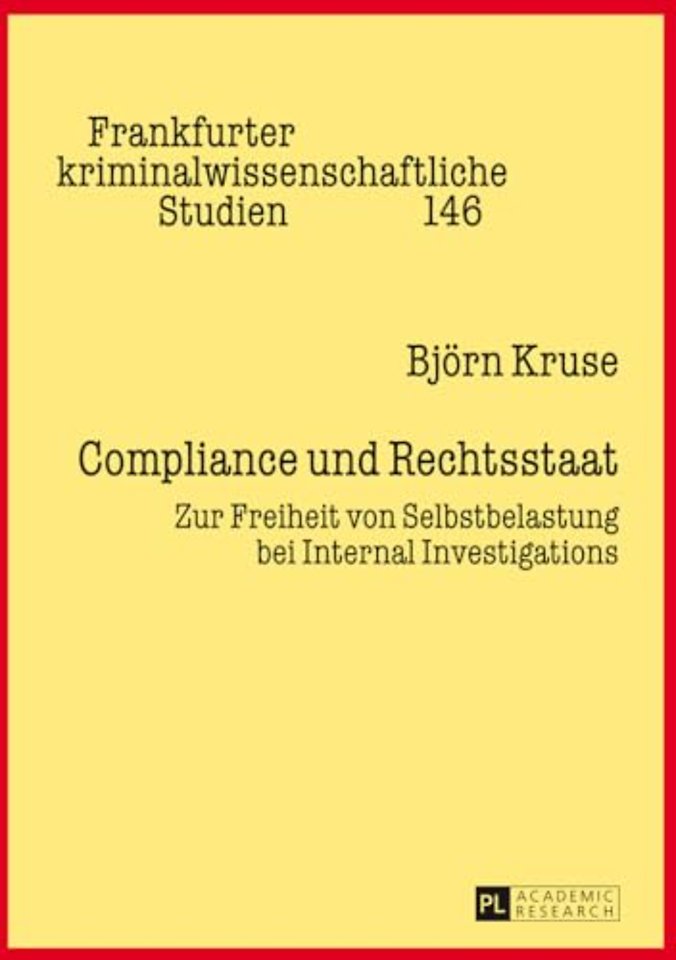 Compliance und Rechtsstaat