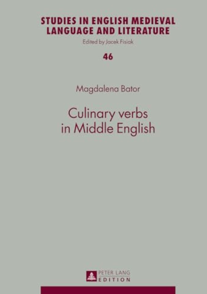 Culinary verbs in Middle English