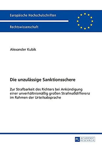 Die Unzulaessige Sanktionsschere