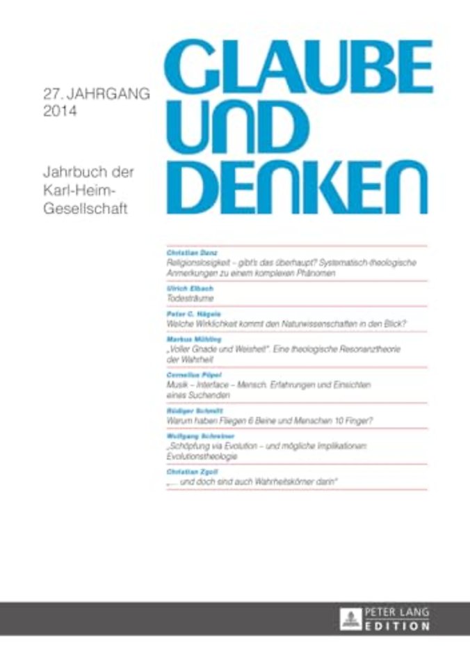 Glaube Und Denken