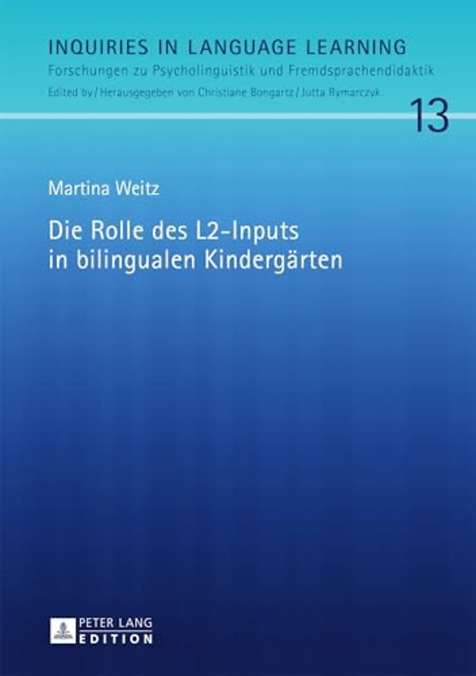 Die Rolle des L2-Inputs in bilingualen Kindergaerten