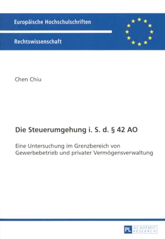 Die Steuerumgehung I. S. D. § 42 Ao