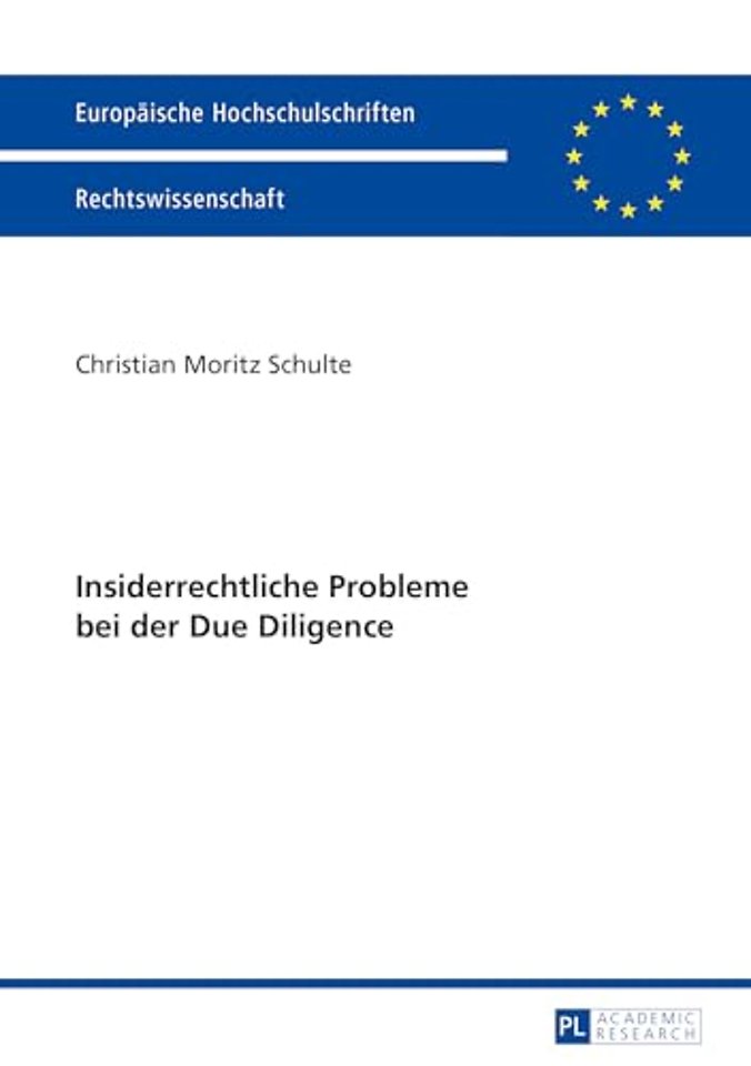 Insiderrechtliche Probleme Bei Der Due Diligence