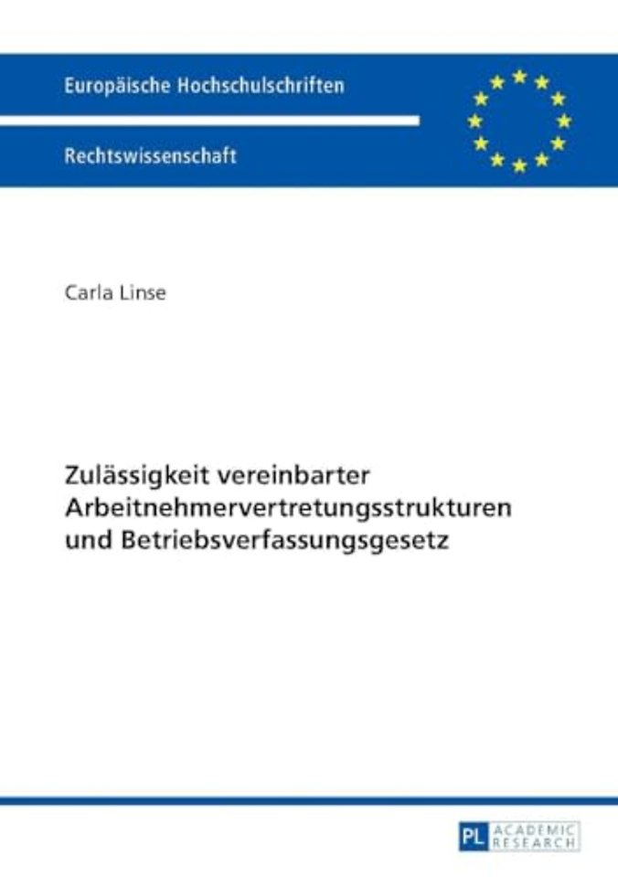 Zulassigkeit Vereinbarter Arbeitnehmervertretungsstrukturen Und Betriebsverfassungsgesetz