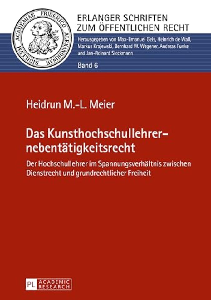 Das Kunsthochschullehrernebentaetigkeitsrecht