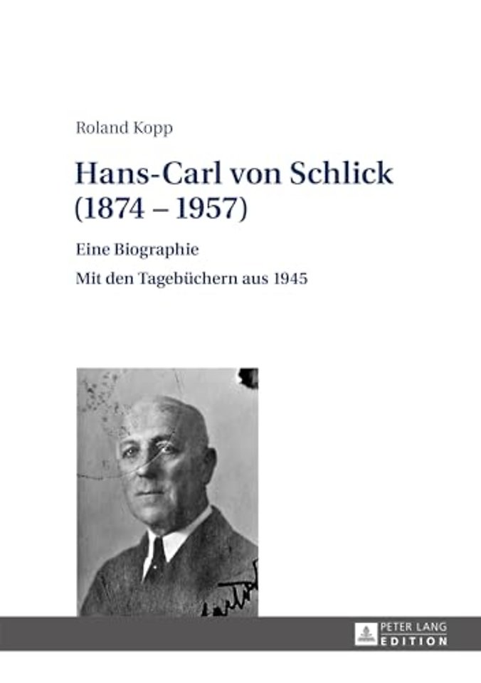Hans-Carl von Schlick (1874-1957)