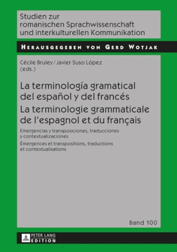 La terminologia gramatical del espanol y del frances- La terminologie grammaticale de l'espagnol et du francais
